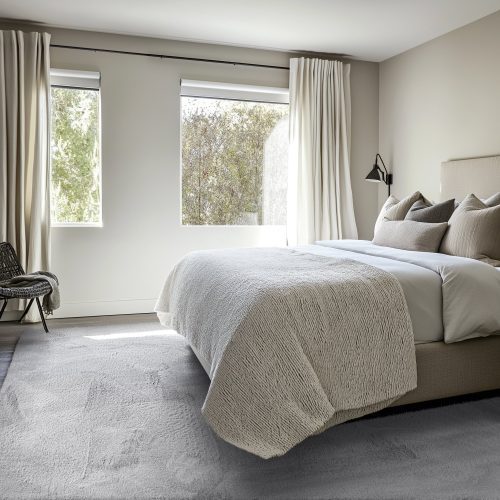 Cozy Grey Luxe Bedroom