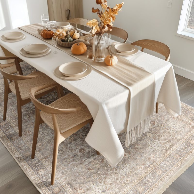 Tumble Thanksgiving Table Lisa Taupe